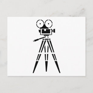 filmset camera briefkaart