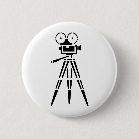 filmset camera ronde button 5,7 cm (Voorkant)