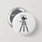 filmset camera ronde button 5,7 cm (Voorkant /achterkant)