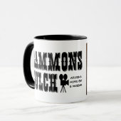 Filmset en Museum Arizona Gammons Gulch Mok (Voorkant links)