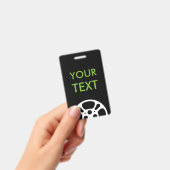 filmspoel badge (Handheld)