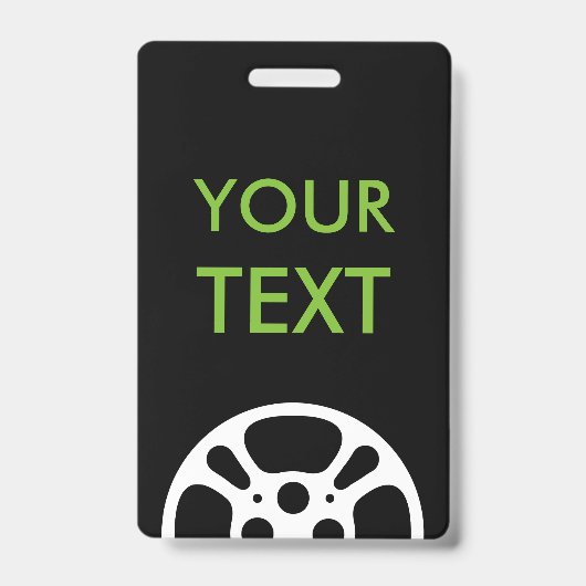 filmspoel badge (Voorkant)