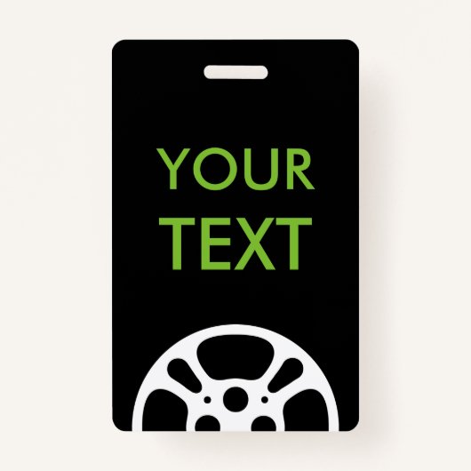 filmspoel badge (Voorkant)