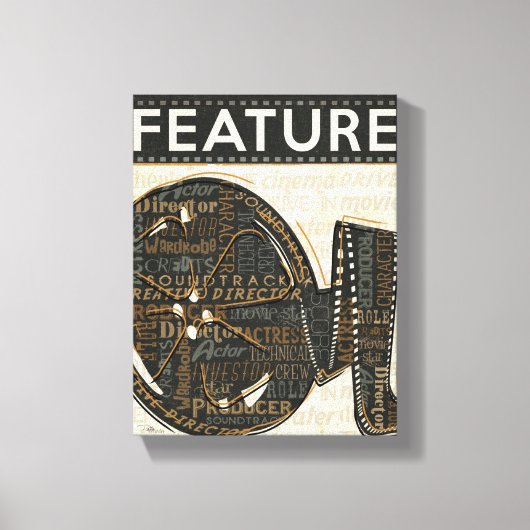 filmspoel canvas afdruk (Voorkant)