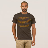 Filmspoilers T-shirt (Voorkant volledig)