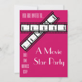 Filmster Hollywood verkleedde haar Kaart (Voorkant)