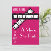 Filmster Hollywood verkleedde haar Kaart (Staand voorkant)