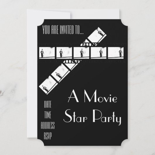 Filmster Hollywood verkleedde haar Kaart (Voorkant)