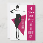 Filmster Hollywood verkleedde haar Kaart (Voorkant)