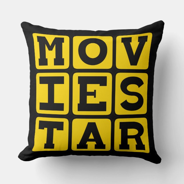 Filmster, Populaire Actor Kussen (Voorkant)