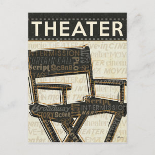  filmstoel briefkaart