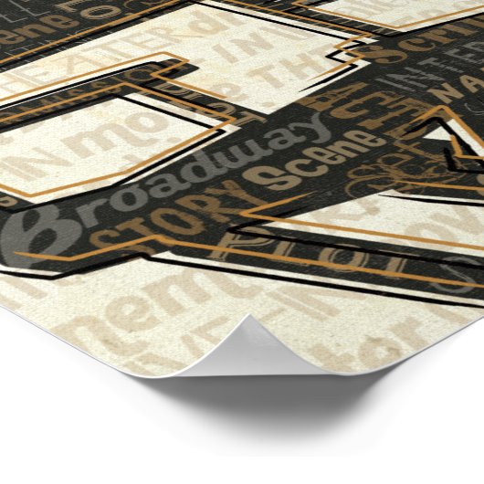  filmstoel poster (Hoek)