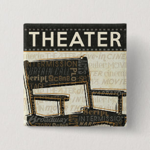 filmstoel vierkante button 5,1 cm