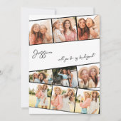 Filmstrip 9 Foto is Bridesmaid - partijvoorstel Kaart (Voorkant)