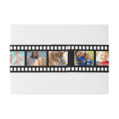 Filmstrip Aangepaste DIY 9 Afbeeldingen Uitnodigingen Wikkel (Achterkant Voorbeeld)