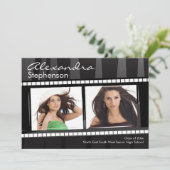 Filmstrip Afstuderen 2-Foto Kaart (Staand voorkant)