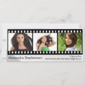 Filmstrip Afstuderen 3-Foto Kaart (Voorkant)