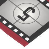 Filmstrip aftellen film thema korte tafelloper (Hoek)