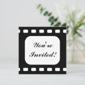 Filmstrip Birthday Party Kaart (Staand voorkant)