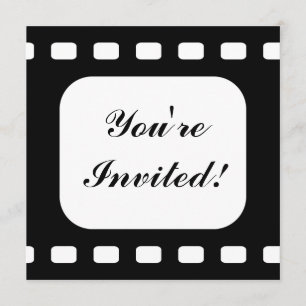 Filmstrip Birthday Party Kaart