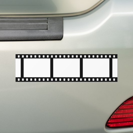 Filmstrip Bumpersticker (Op auto)