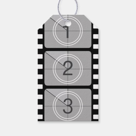 Filmstrip Cadeaulabel (Voorkant)