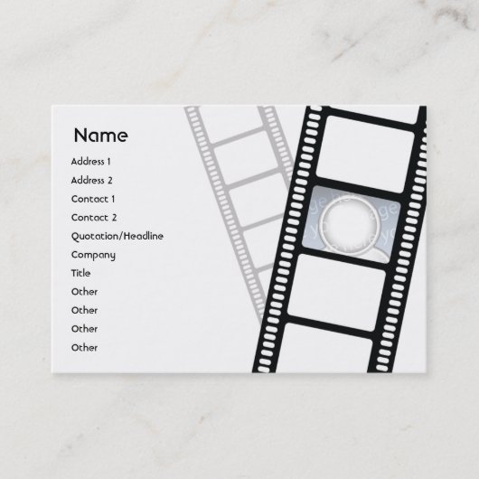 Filmstrip - Chubby Visitekaartje (Voorkant)