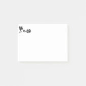 Filmstrip en filmcamera post-it® notes (Voorkant)