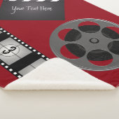 Filmstrip filmhaspel klapbord sherpa deken (3/4)