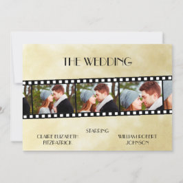 Filmstrip Foto Collage Weddenschap Save The Date