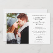 Filmstrip Foto Collage Weddenschap Save The Date (Achterkant)