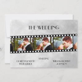 Filmstrip Foto Collage Weddenschap Save The Date