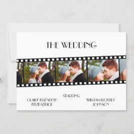 Filmstrip Foto Collage Weddenschap Save The Date