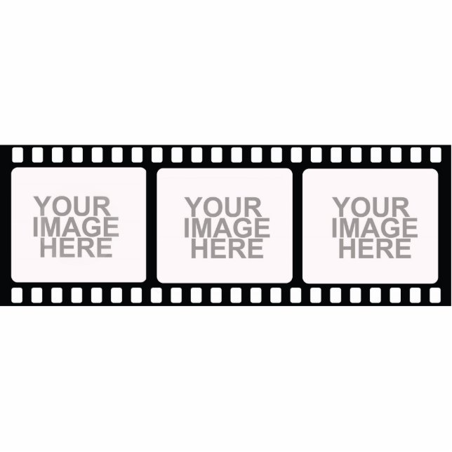 Filmstrip Fotosculptuur Lijst Staand Fotobeeldje (Voorkant)