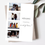 Filmstrip Mijn identiteitskaart voor eervolle mult Kaart<br><div class="desc">Vraag uw vriend of familielid om in uw bruidsfeestje te zijn met een gedenkwaardige en doordachte fotokaart met uw Filmstrip Mijn Maid of Honor Multi Photo-voorstel-uitnodiging. Horizontale/horizontale fotorichtlijn.</div>