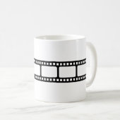FilmStrip Movie Reel Novelty Koffiemok (Voorkant rechts)