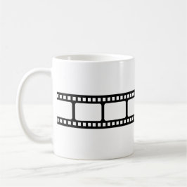 FilmStrip Movie Reel Novelty Koffiemok