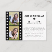 Filmstrip Photo Collage Afstuderen Enclosure Kaart (Voorkant)