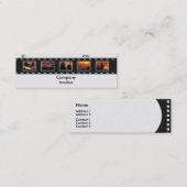 Filmstrip Profielkaart Mini Visitekaartje (Voorkant / Achterkant)
