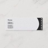Filmstrip Profielkaart Mini Visitekaartje (Achterkant)