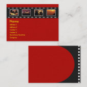 Filmstrip Profielkaart Visitekaartje (Voorkant / Achterkant)