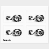 Filmstrip Rechthoekige Sticker (Vel)