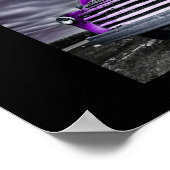 Filmstrip regenboog  chevy pick-up poster (Hoek)