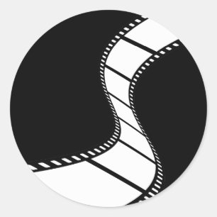 Filmstrip Ronde Sticker