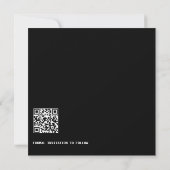  filmstrip Save the Date Invitation Kaart (Achterkant)