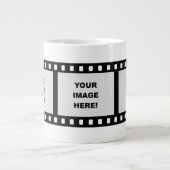 Filmstrip Sjabloon Grote Koffiekop (Voorkant)