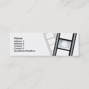 Filmstrip - Skinny Mini Visitekaartje