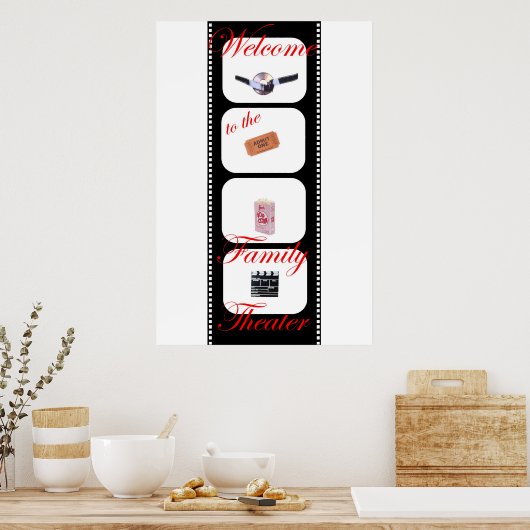 Filmstrip: speciaal aangepast poster (Keuken)