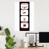 Filmstrip: speciaal aangepast poster (Thuiskantoor)