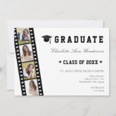 Filmstrip Vier Fotocollage Open Huis Kaart (Voorkant)